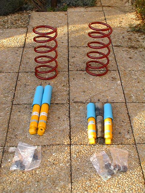 kit suspension bilstein/eibach pour pajero